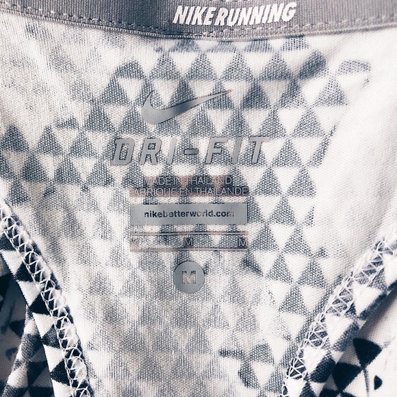 Nike Dri-Fit Geometric Triangle Running Tank - Picture 2 of 2